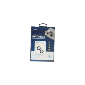 محافظ لنز رینگی اورجینال XMART شابلون دار Apple iPhone 15 / iPhone 15 Plus - مشکی (پک دار)