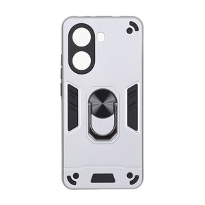 قاب بتمن هولدر لیزری Xiaomi Poco X7 Pro - نقره ای