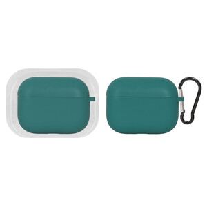 کاور ایرپاد سیلیکونی اورجینال Apple Airpods Pro 3 - سبز (پک دار)