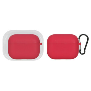 کاور ایرپاد سیلیکونی اورجینال Apple Airpods Pro 3 - آلبالویی (پک دار)