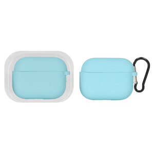 کاور ایرپاد سیلیکونی اورجینال Apple Airpods Pro 3 - فیروزه ای (پک دار)