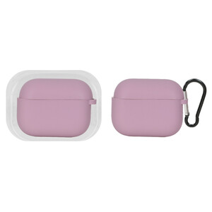 کاور ایرپاد سیلیکونی اورجینال Apple Airpods Pro 3 - بنفش کدر (پک دار)