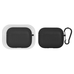 کاور ایرپاد سیلیکونی اورجینال Apple Airpods Pro 3 - مشکی (پک دار)