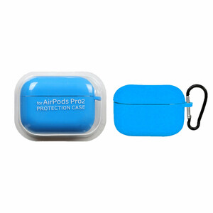 کاور ایرپاد سیلیکونی اورجینال Apple Airpods Pro 2 - آبی کد 4