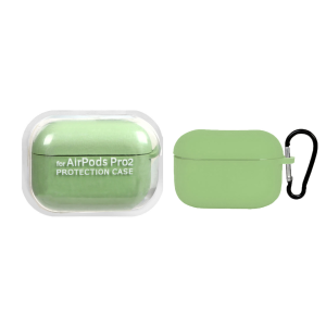 کاور ایرپاد سیلیکونی اورجینال Apple Airpods Pro 2 - سبز  روشن کد 4