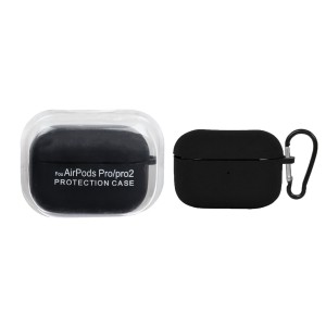 کاور ایرپاد سیلیکونی اورجینال Apple Airpods Pro - مشکی کد 3