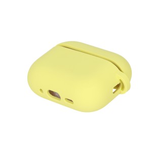 کاور ایرپاد سیلیکونی اورجینال Apple Airpods Pro 3 - زرد (پک دار)