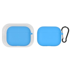 کاور ایرپاد سیلیکونی اورجینال Apple Airpods Pro 3 - آبی (پک دار)