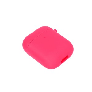 کاور ایرپاد سیلیکونی اورجینال Apple Airpods 1 / 2 - سرخابی