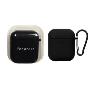 کاور ایرپاد سیلیکونی اورجینال Apple Airpods 1 / 2 - مشکی
