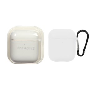 کاور ایرپاد سیلیکونی اورجینال Apple Airpods 1 / 2 - سفید