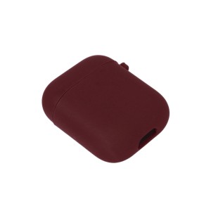 کاور ایرپاد سیلیکونی اورجینال Apple Airpods 1 / 2 - زرشکی