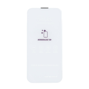 محافظ صفحه نمایش شیشه ای Mietubl 3D Large Arc مدل Apple iPhone 17 / iPhone 16 Pro بدون حاشیه - NTC