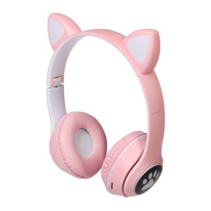 هدفون فانتزی بی سیم a cat مدل MZ-023 - صورتی روشن (کارکرده)