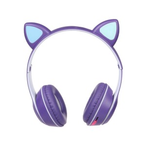 هدفون فانتزی بی سیم a cat مدل MZ-023 - بنفش (کارکرده)
