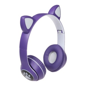 هدفون فانتزی بی سیم a cat مدل MZ-023 - بنفش (کارکرده)
