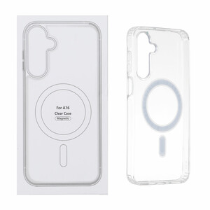 قاب شفاف Samsung Galaxy A16 با قابلیت شارژ NTC - MagSafe (پک دار)