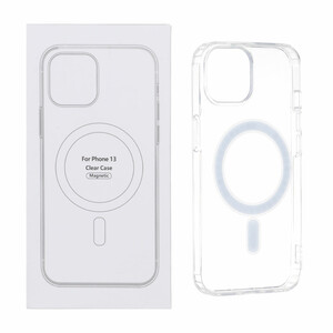 قاب شفاف Apple iPhone 13 / iPhone 14 با قابلیت شارژ NTC - MagSafe (پک دار)