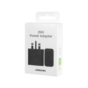 شارژر دیواری سه پین SAMSUNG 25W T2510 ( فست و PD) مشکی DST (6 ماهه DST+ بیمه نامه 12 ماهه DGARD) - درجه یک
