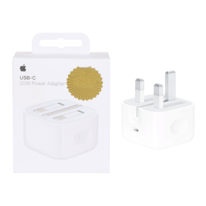 شارژر دیواری آیفون USB-C مدل +20W B/A HI - سفید - DST (New Pack ) (گارانتی شش ماهه) درجه دو