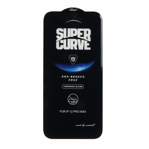 محافظ صفحه نمایش شیشه ای Full Cover ESD SUPER CURVE Mietubl مدل NTC - Apple iPhone 12 Pro Max