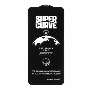 محافظ صفحه نمایش شیشه ای Full Cover ESD SUPER CURVE Mietubl مدل NTC - Xiaomi Redmi 15 / Poco M7 4G