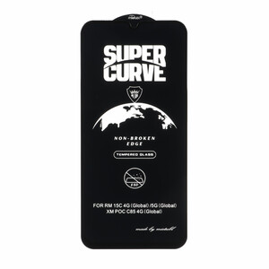 محافظ صفحه نمایش شیشه ای Full Cover ESD SUPER CURVE Mietubl مدل NTC - Xiaomi Redmi 15C / Poco C85