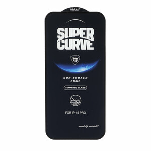 محافظ صفحه نمایش شیشه ای Full Cover ESD SUPER CURVE Mietubl مدل NTC - Apple iPhone 15 Pro