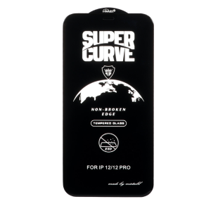محافظ صفحه نمایش شیشه ای Full Cover ESD SUPER CURVE Mietubl مدل NTC - Apple iPhone 12 / iPhone 12 Pro