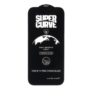 محافظ صفحه نمایش شیشه ای Full Cover ESD SUPER CURVE Mietubl مدل NTC - Apple iPhone 17 Pro