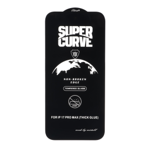 محافظ صفحه نمایش شیشه ای Full Cover ESD SUPER CURVE Mietubl مدل NTC - Apple iPhone 17 Pro Max
