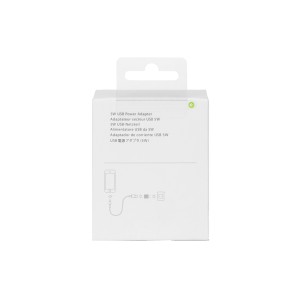 شارژر دیواری آیفون مدل 1A - سفید - DST (گارانتی شش ماهه) - درجه یک