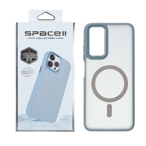 قاب Space مات لنز کربن طرح مگ سیف Xiaomi Redmi Note 12S / Xiaomi Redmi Note 11 4G / Redmi Note 11S - فیلی (پک دار)