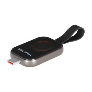 شارژر وایرلس ساعت هوشمند اپل VIPLATINA مدل VX24 3W - مشکی (گارانتی 18 ماه تعویض نیکان همراه)