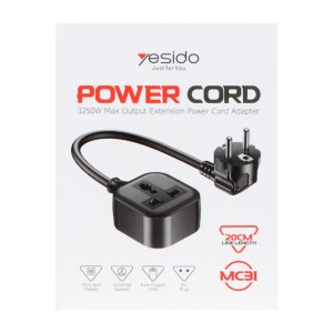 تک راهی برق Yesido مدل MC31 - مشکی (گارانتی 18 ماه تعویض نیکان همراه)