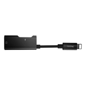 تبدیل 1 به 2 Yesido Lightning مدل YAU12 - مشکی (گارانتی 18 ماه تعویض نیکان همراه)