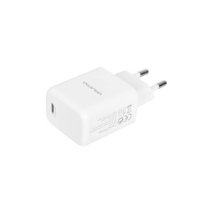 شارژر دیواری فست و PD تک پورت VIPLATINA مدل VC24 20W - سفید (گارانتی 18 ماه تعویض نیکان همراه)