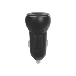 شارژر فندکی PD و فست دو پورت VIPLATINA مدل VK26L 50W به همراه کابل شارژ Type-C To Lightning - مشکی (گارانتی 18 ماه تعویض نیکان همراه)