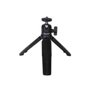 سه پایه نگه دارنده گوشی موبایل و دوربین VIPLATINA مدل VH55 - مشکی (گارانتی 18 ماه تعویض نیکان همراه)