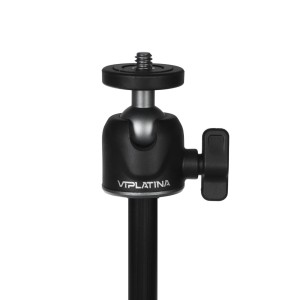 سه پایه نگه دارنده گوشی موبایل و دوربین VIPLATINA مدل VH55 - مشکی (گارانتی 18 ماه تعویض نیکان همراه)