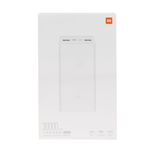 پاوربانک (فست شارژ) Xiaomi 18W 30000mAh مدل PB3018ZM - سفید - MMS (گارانتی شش ماهه YA)