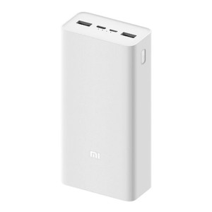پاوربانک (فست شارژ) Xiaomi 18W 30000mAh مدل PB3018ZM - سفید - MMS (گارانتی شش ماهه YA)
