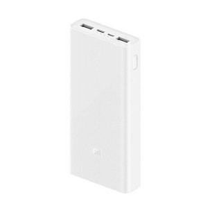 پاوربانک Xiaomi 18W 20000mAh مدل PLM18ZM - سفید - MMS (گارانتی شش ماهه YA)