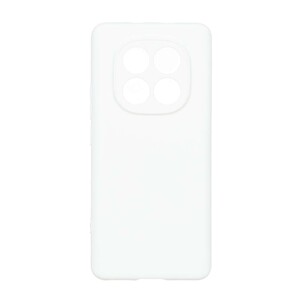 قاب طرح سیلیکون لنز برجسته Xiaomi Redmi Note 15 - سفید