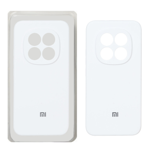 قاب سیلیکونی پاک کنی محافظ لنزدار اورجینال Xiaomi Redmi Note 15 Pro Plus - سفید (پک اصلی)