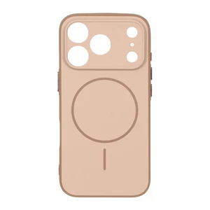 قاب Soft طرح مگ سیف محافظ لنزدار Apple iPhone 17 Pro - صحرایی