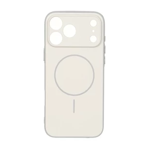 قاب Soft طرح مگ سیف محافظ لنزدار Apple iPhone 17 Pro Max - کرم