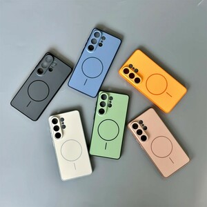 قاب Soft طرح مگ سیف محافظ لنزدار Xiaomi Redmi Note 14S / Note 13 Pro 4G / Poco M6 Pro 4G - آبی