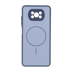 قاب Soft طرح مگ سیف محافظ لنزدار Xiaomi Poco X3 / Poco X3 Pro / Poco X3 NFC - آبی