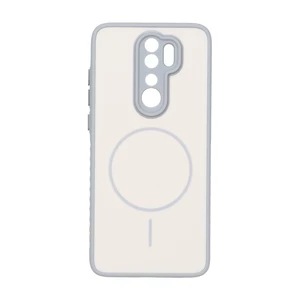 قاب Soft طرح مگ سیف محافظ لنزدار Xiaomi Redmi Note 8 Pro - کرم